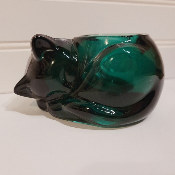 Vintage Indiana Glass Cat - Picture 1 of 5